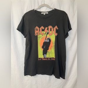 ACDC let there be rock graphic tee